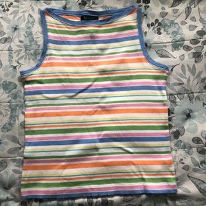 Multi-colored Ralph Lauren Tank Top